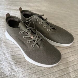 Allbirds Men's Wool Runner - Fatigue/ Olive Green 10.5